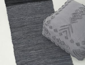 Δερμάτινο Χαλάκι (60×140) Palamaiki Vigo Grey