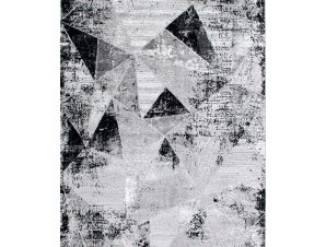 Χαλί (160×230) Polcarpet Monaco Moma NP327 Grey Black