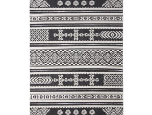 Χαλί All Season (127×190) Royal Carpets Casa Cotton 22095 Black