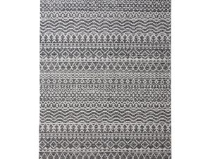 Χαλί All Season (157×230) Royal Carpets Casa Cotton 22077 Black